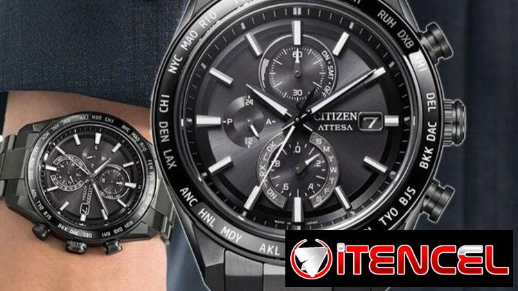 RELOJ CITIZEN ATTESA CRONOGRAFO RADIOCONTROLADO ,SUPER TITANIO ,CRISTAL ZAFIRO ,GAMA TOPE , LO MEJOR DE CITIZEN 52830802