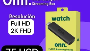 ONN GOOGLE TV con Chromecast integrado