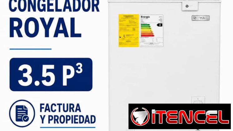 *NEVERA ROYAL 3.5 pies* 🦶    👀 no es inverter   *255 usd* con transporte y 30 días de garantía ✅🟢