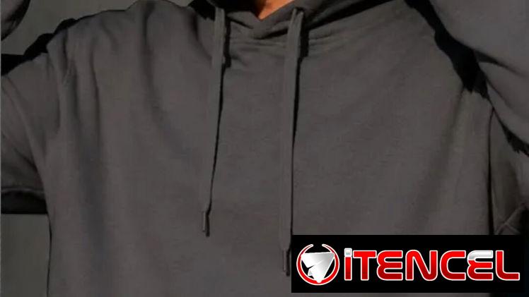 Sudadera Hombre Hoodie Con Capucha Bolsa De Canguro G Gris Oxford — foto 2