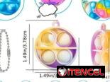 Llaveros Fidget Pop y con etiqueta 📛