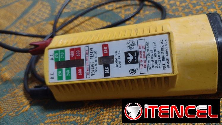 Probador de voltaje AC y DC