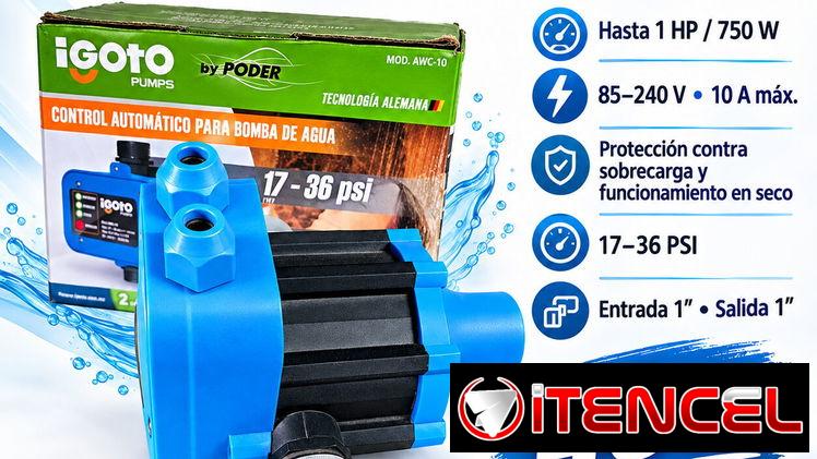 Presostato. Automático para bombas de agua somos de La Coronela La Lisa tenemos entrega a domicilio adicional
