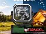 Ventilador Recargable 20000mah con BT para musica