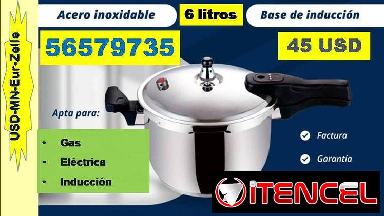 FG-OLLA de PRESION 6L ACERO INOX... 56579735../(USD-MN-Eur-Zelle)/Envio Gratis// Garantía 6m