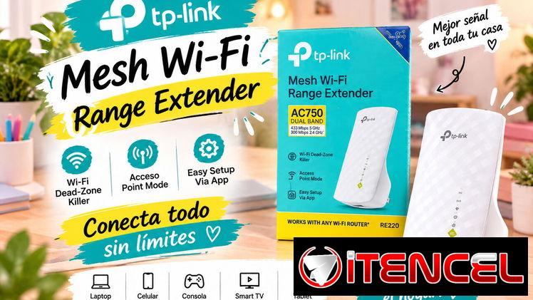 TP-Link RE220 AC750 – Amplificador Wi-Fi