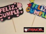 Topper para cumpleaños
