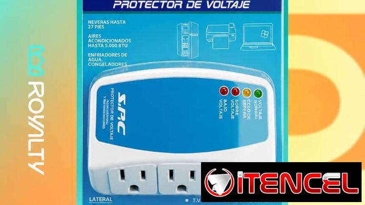 Protector de voltaje triple 14 USD