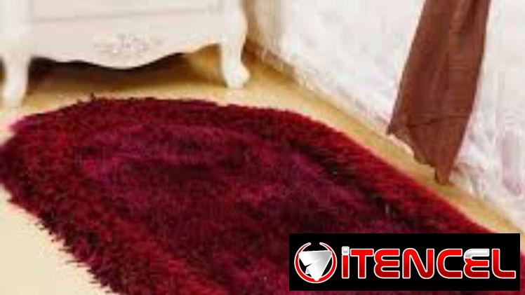 😱💜Alfombra decorativa peludita ovalada Medida:1.40cm x 73cm — foto 3