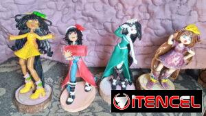 Rebaja temporal por Halloween. Prismalmia. Muñecas hechas de porcelana fría. De diseño original.