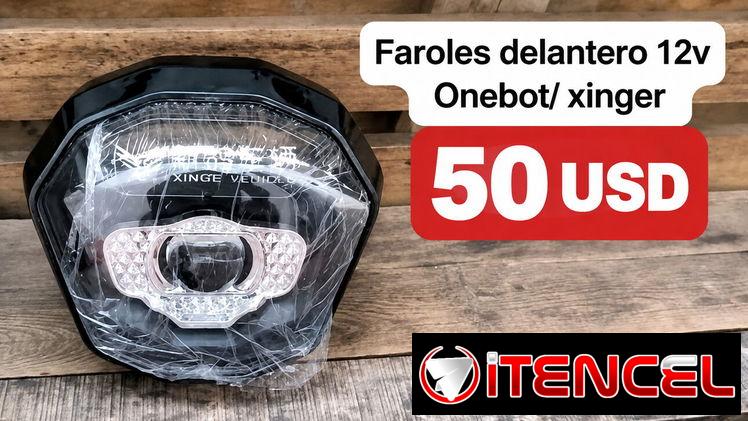 Focos delanteros para triciclos