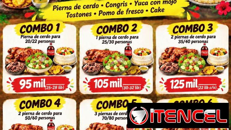 Combos de comidas criollas