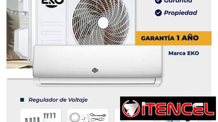 ❄️ Split EKO de 2 toneladas con accesorios | 12 meses de garantía y envío gratis 🚚