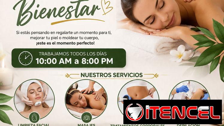 Masajes, estética, depilación láser…