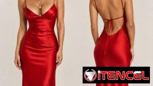 Vestidos de lujo, satén