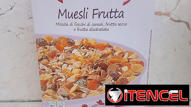 Muesli de frutas (cereales integrales+frutos secos y deshidratados)