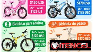 Bicicletas para todas las edades y gustos 🚲 varias medidas, modelos y colores 🌈 16" | 20" | 24" | 26" |