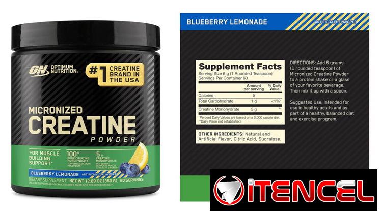 Creatina Monohidratada Optimun Nutrition — foto 3