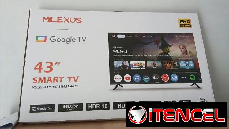 SmartTV Milexus 43" FHD — foto 1
