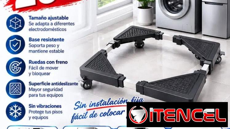 Base para lavadoras o refrigeradores