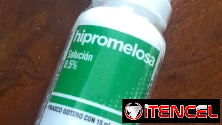Venta de Hipromelosa en gotas . Frasco de 15 ML en 3500 pesos