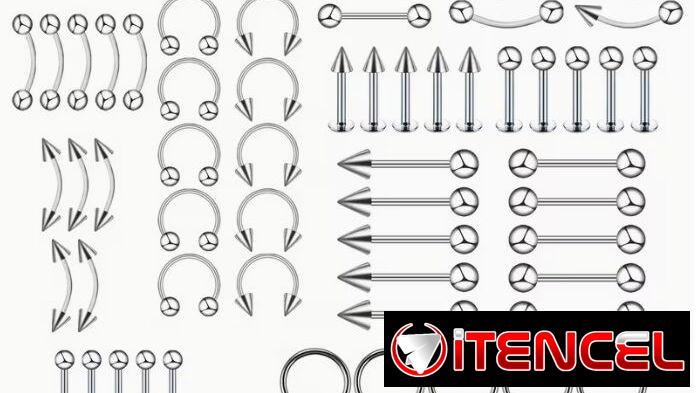 Pircing variados de acero quirúrgico 200mn cada uno — foto 4