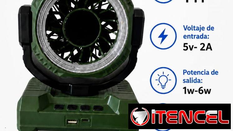 ✅️VENTILADOR RECARGABLE X-13 45USD — foto 1