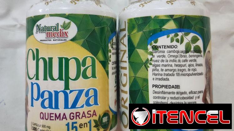 CHUPA PANZA 15 en 1 adelgazante 100capsulas