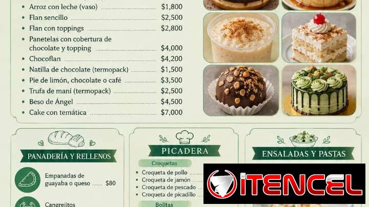 Buffet picadera y comida a domicilio
