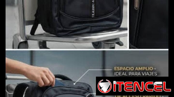 🎒 Mochila práctica para viajes, negocios, escuela. 💰29 USD.