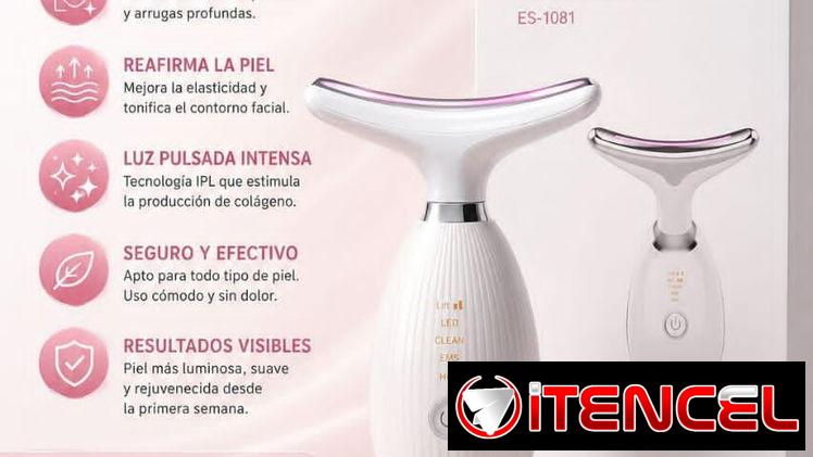 Masajeadores Faciales Led Ultrasónico Antiarrugas Terapia De Luz. — foto 1