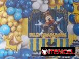 Set decorativo 80 pcs Mickey Rey(TC)