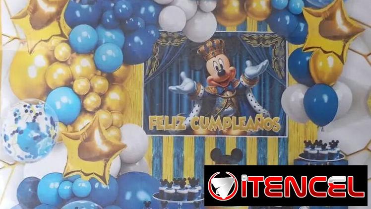 Set decorativo 80 pcs Mickey Rey(TC)
