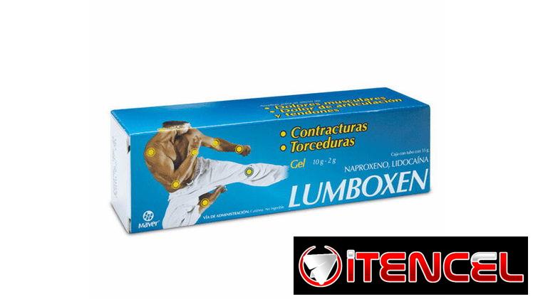 Lumboxen Naproxeno con Lidocaína Gel topico 35gr $2000