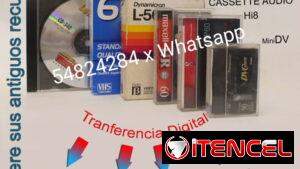 Digitalizamos cintas VHS, BETA y más