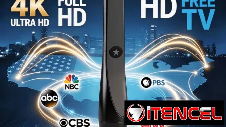 � Antena de TV De deñal potente larga � Precio: $32USD 📲 56740324