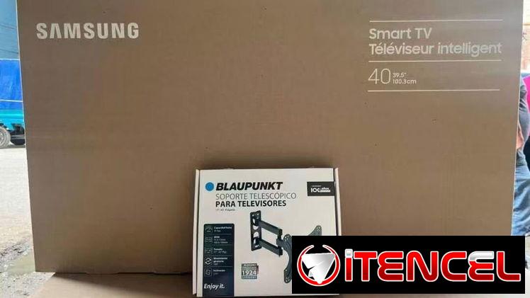 Smart TV Samsung 40 pulgadas con soporte de regalo con transporte incluido en gran parte de la Habana