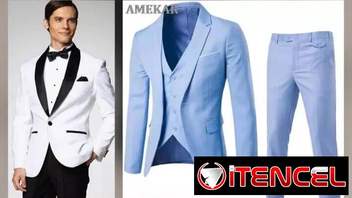 VESTIDOS de boda y TRAJES de novio en excelente estado se venden solos o todos ideal para negocios .... 52729796 — foto 1