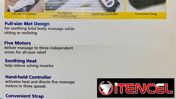 Se vende estera o colchoneta con vibración y calor infrarrojo para masaje, dolores y prevenir escaras. — foto 2