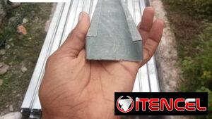 Purles galvanizados de 2.50 y 3m