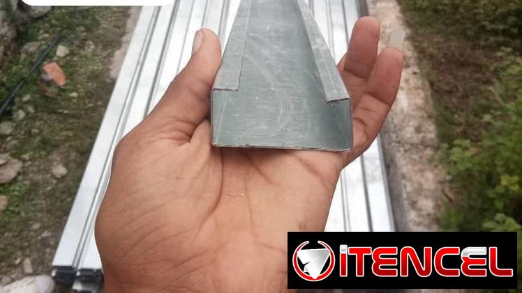 Purles galvanizados de 2.50 y 3m — foto 1