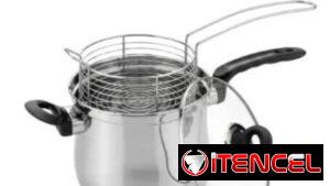 Cazuela Freidora Bee Electrics con Canasta Escurridora