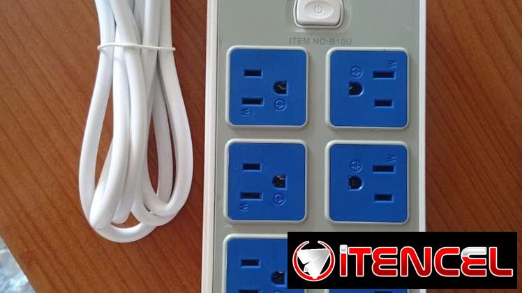 Regleta eléctrica multipuerto de 2m — foto 1