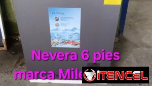 Nevera 6 pies Milexus