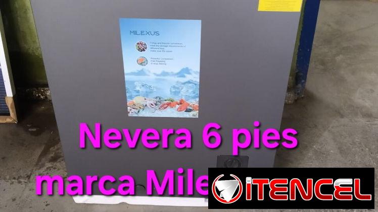 Nevera 6 pies Milexus