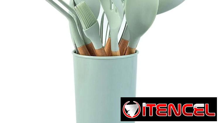 Set  de utensilios de cocina de silicona de 12 piezas — foto 3