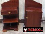 ⚜️ Cama camera con mesitas antigua restaurada • Entrega incluida 🚛 [66]