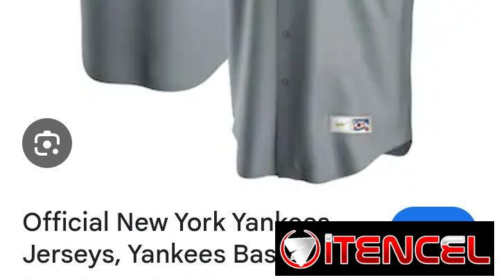 Camisa de baseball oficial de los Yankees