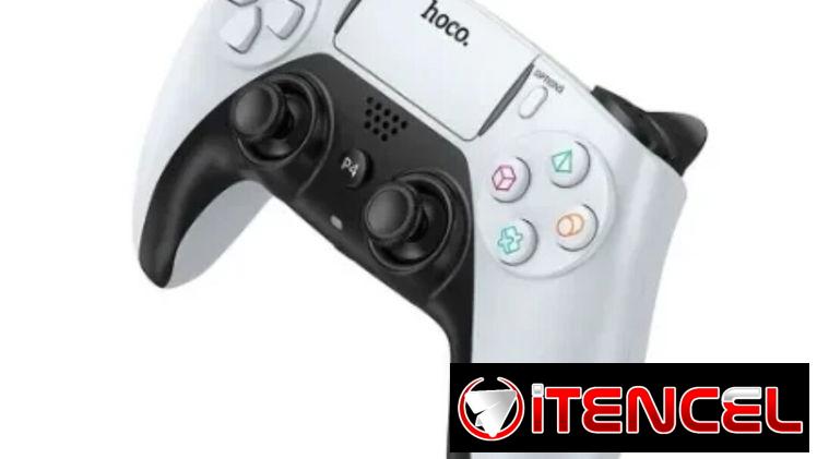 Control inhalámbrico ga1 phoenix para ps4 y pc con vibración dual-hoco