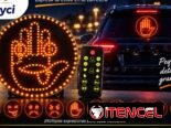 Luz LED de Emoticonos y Gestos para Ventana Trasera de Auto